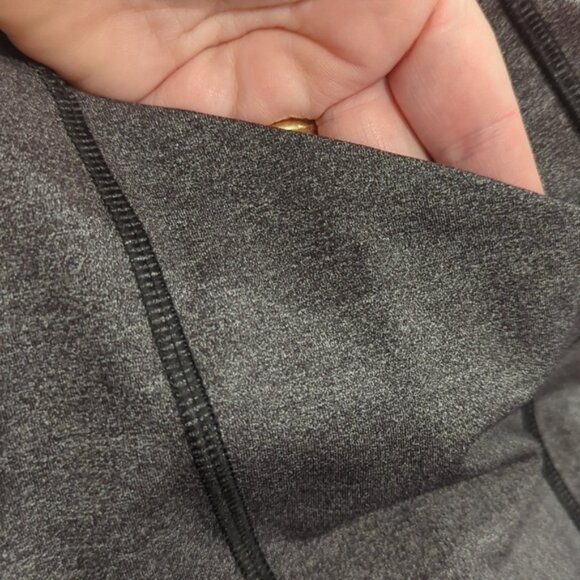 Lululemon Speed Tight V Heathered Black / Deep Coal - Picture 9 of 12